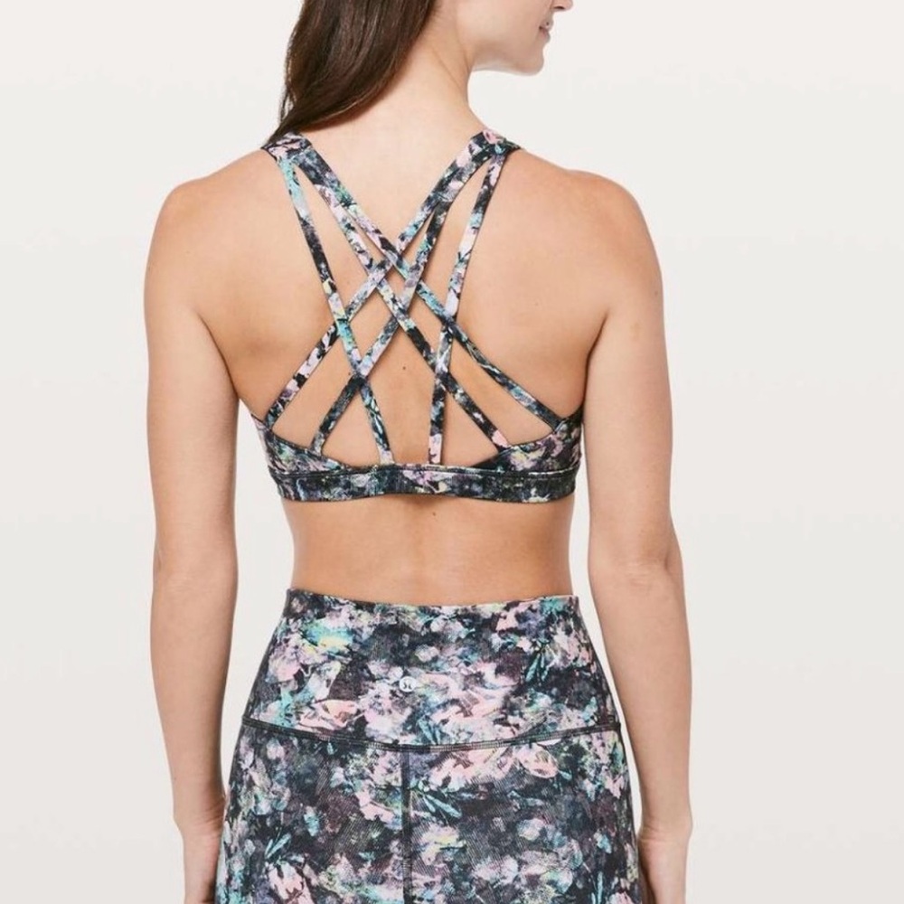 Lululemon Free To Be Serene Bra in Dappled Daze Multi (10)